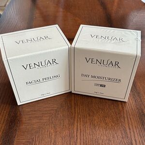 Facial Peeling and Day Moisturizer Set - Cream